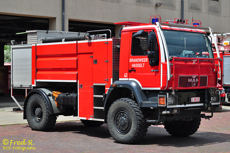 Hasselt - Bosbrandtankwagen -